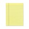 TOPS The Legal Pad Glue Top Pads Wide/Legal Rule 50 Canary-Yellow 8.5 x 11 Sheets 12/Pack